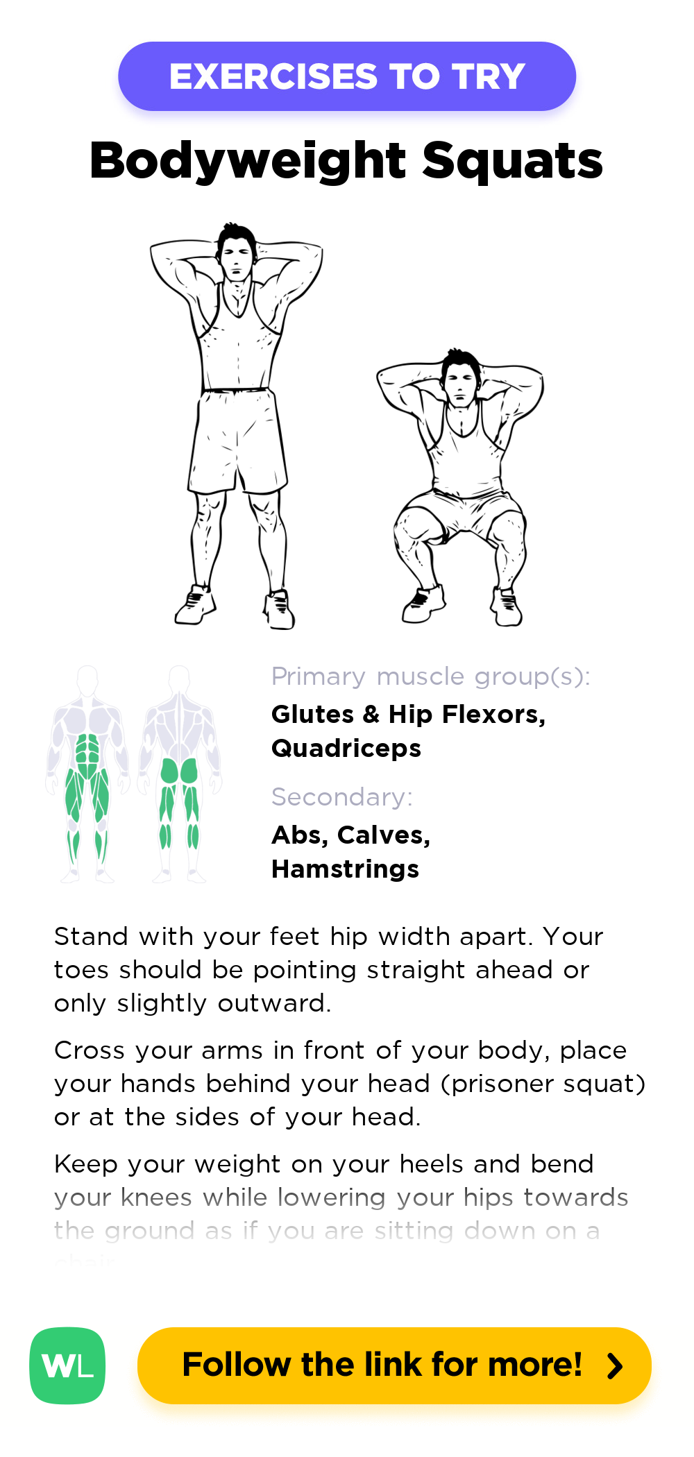 Bodyweight Squat Bodyweight Squats Workout Latest TikTok Shop