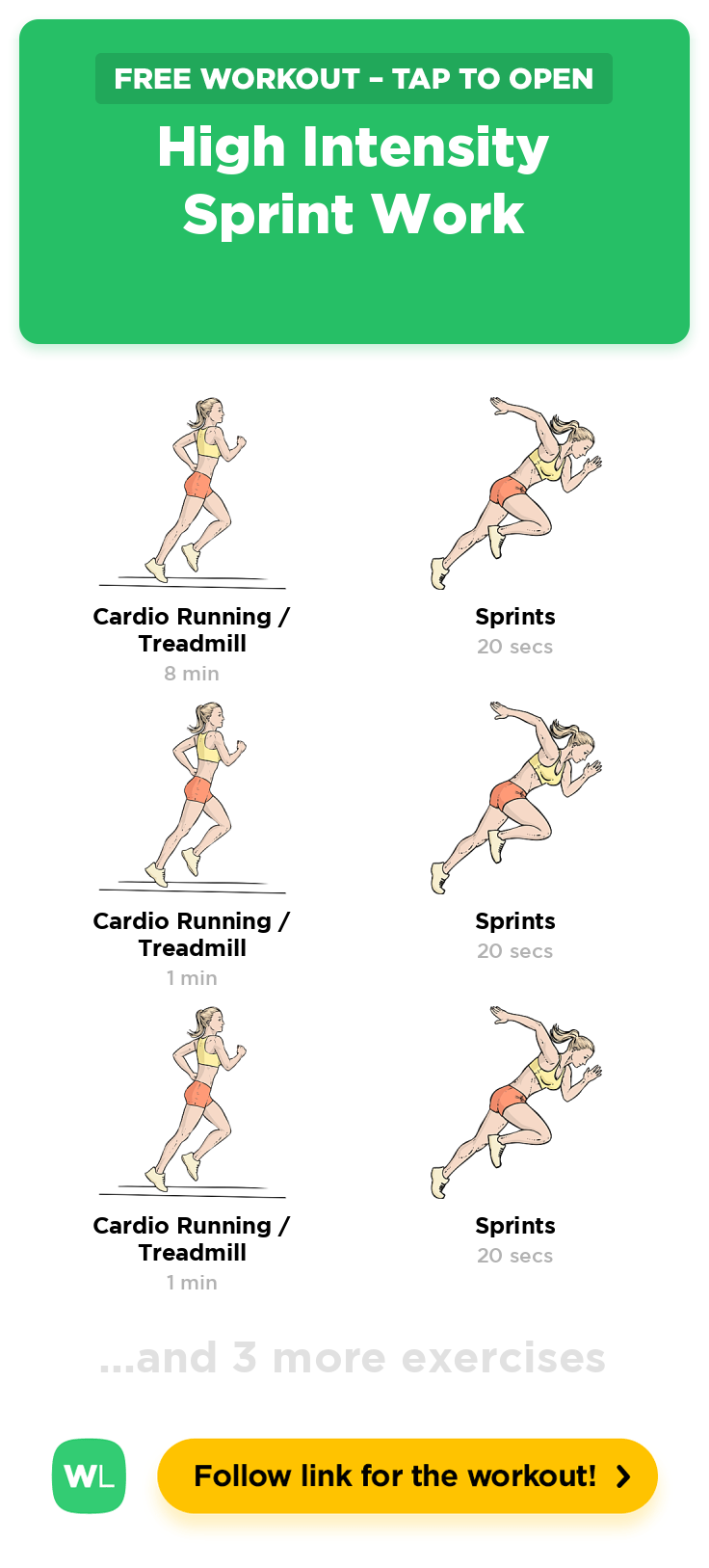 free-workout-high-intensity-sprint-work-workoutlabs-fit for 28 Day Treadmill Challenge Free Printable Free Workout: High Intensity Sprint Work 🏃♀️ · WorkoutLabs Fit for 28 Day Treadmill Challenge Free Printable