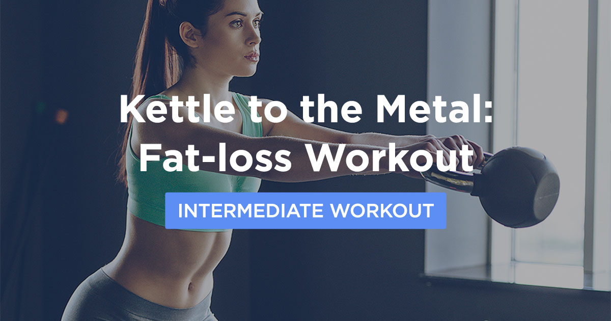 Kettle to the Metal Fatloss Kettlebell Workout