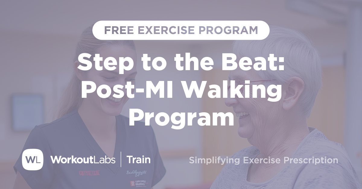 Step to the Beat: Post-MI Walking Program