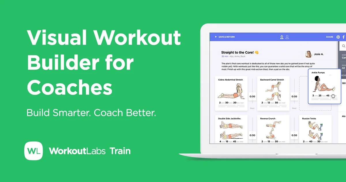 WorkoutLabs Train – Workout Builder for Personal Trainers & Coaches
