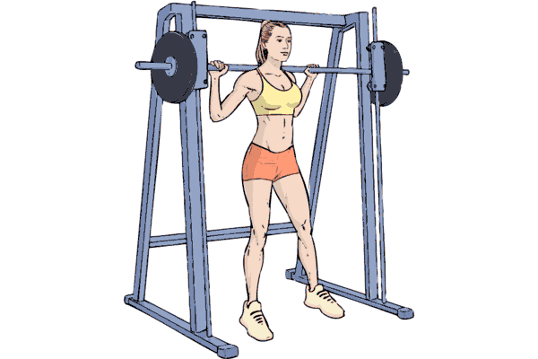 Smith Machine Squats · Exercise Guide | WorkoutLabs