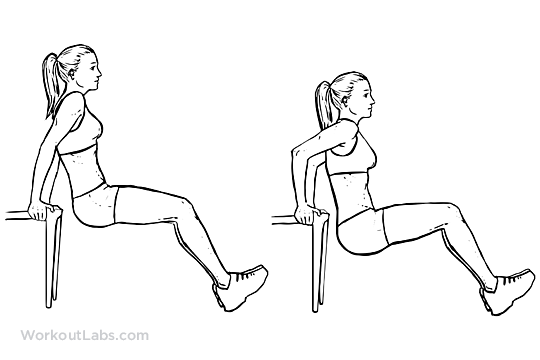 Tricep Dips On Chair